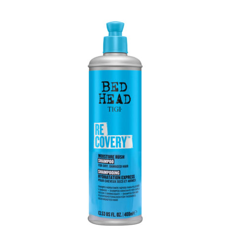 Bed Head Recovery Moisture Rush Shampoo 400ml  - Shampoo für trockenes und geschädigtes Haar