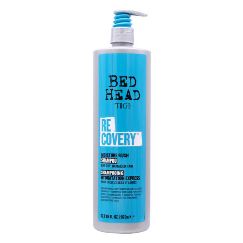 Bed Head Recovery Moisture Rush Shampoo 970ml - Shampoo für trockenes und strapaziertes Haar