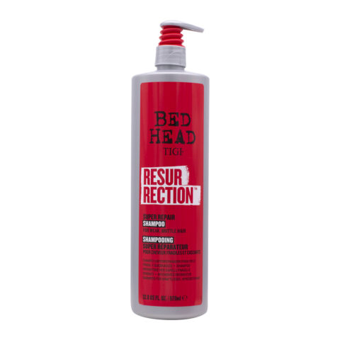 Tigi Bed Head Resurrection Super Repair Shampoo 970ml - Shampoo für geschädigtes Haar