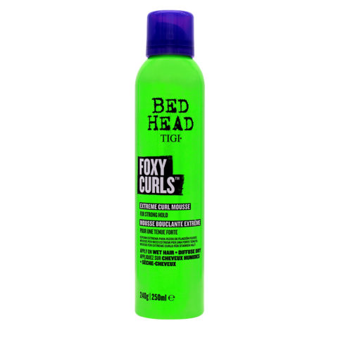 Bed Head Foxy Curls Extreme Mousse 250ml - Anti-Frizz-Mousse für lockiges Haar