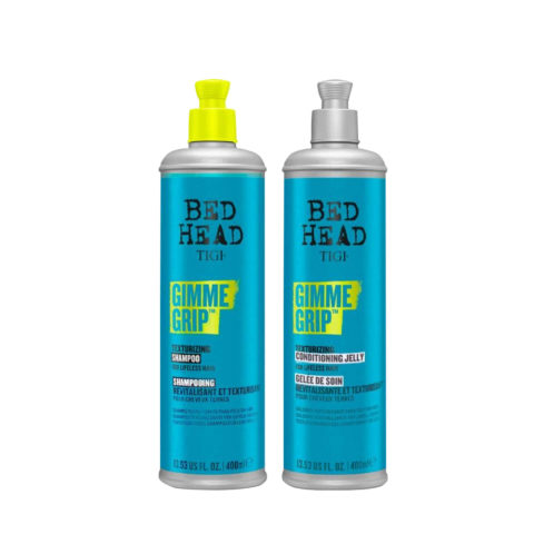 Bed Head Gimme Grip Texturizing Shampoo 400ml Conditioning Jelly 400ml