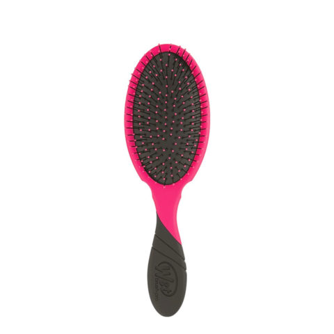 Detangler Black - rosa Bürste mit ergonomischem Griff