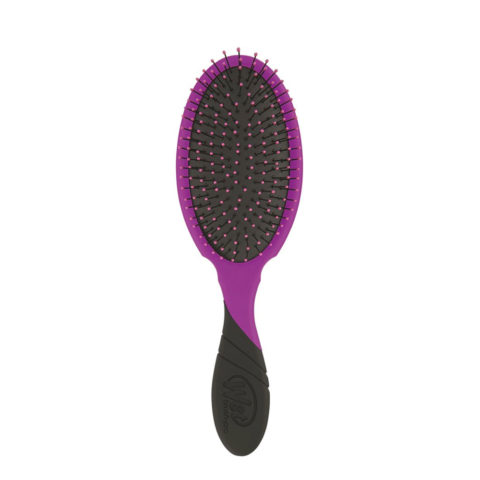 Detangler Black - lila Bürste mit ergonomischem Griff