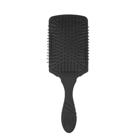 Paddle Detangler Black - Duschbürste mit schwarzen Acquavents-Löchern