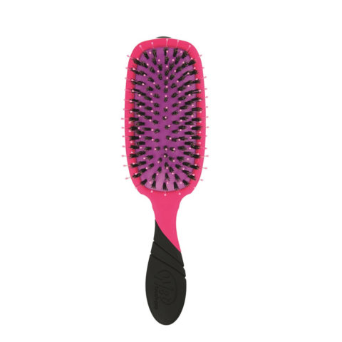 WetBrush Pro Shine Enhacert Black - rosa Polierbürste