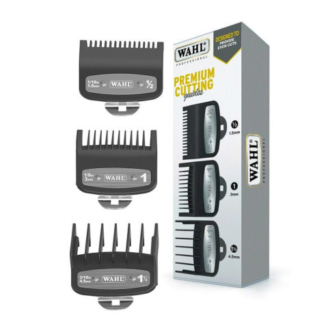 Wahl Premium Cutting Guides 03354-5001 - 3 Premium-Aufsteckkaemme 1,5/3/4,5 mm