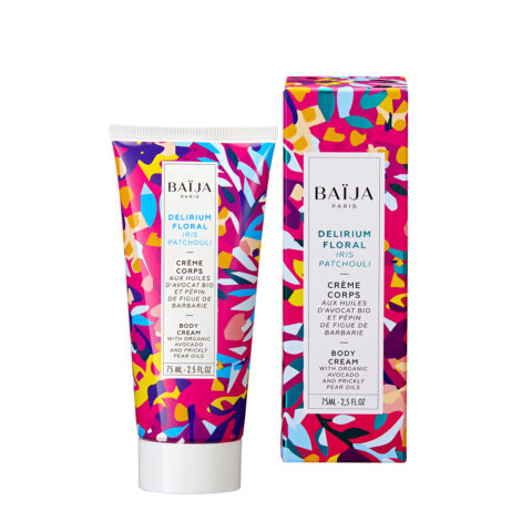 Baija Paris Delirium Floral Body Cream Iris Patchouli 75ml  - Feuchtigkeitsspendende Körpercreme