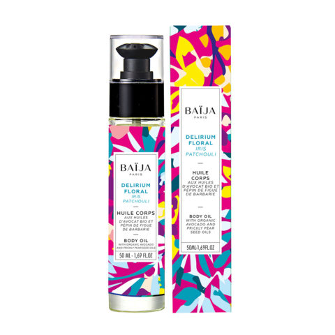 Baija Paris Delirium Floral Body Oil 50ml - Körper- und Haaröl aus Iris und Patschuli