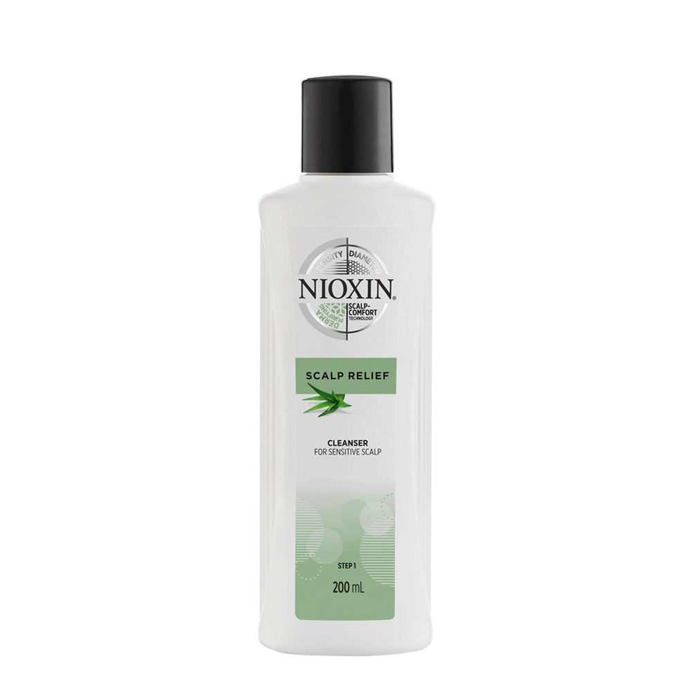 Nioxin Scalp Relief Shampoo 200ml - Shampoo für trockene und juckende Kopfhaut