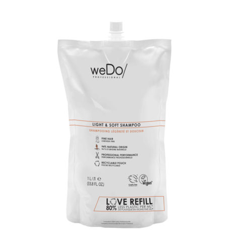Light & Soft Shampoo Refill 1000ml - Shampoo für feines Haar