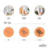 weDo Moisture & Shine Shampoo Refill 1000ml - Shampoo für geschädigtes Haar