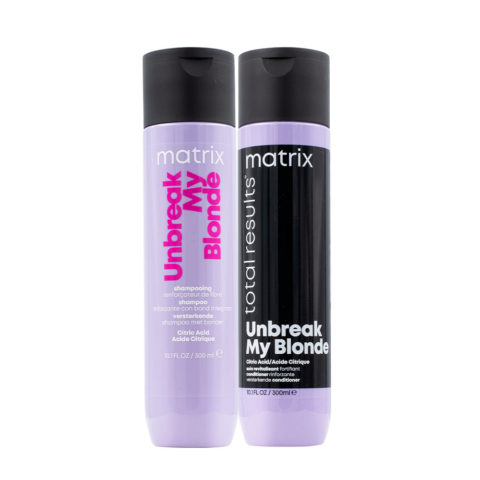 Matrix Haircare Unbreak My Blonde Shampoo 300ml Conditioner 300ml