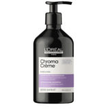 L'Oréal Professionnel Chroma Creme Purple Shampoo 500ml - Anti-Gelb-Shampoo für blondes Haar