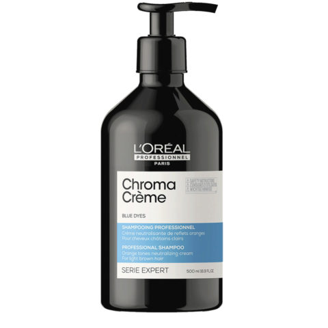 L'Oréal Professionnel Chroma Creme Ash Shampoo 500ml - Shampoo für helles bis mittelbraunes Haar