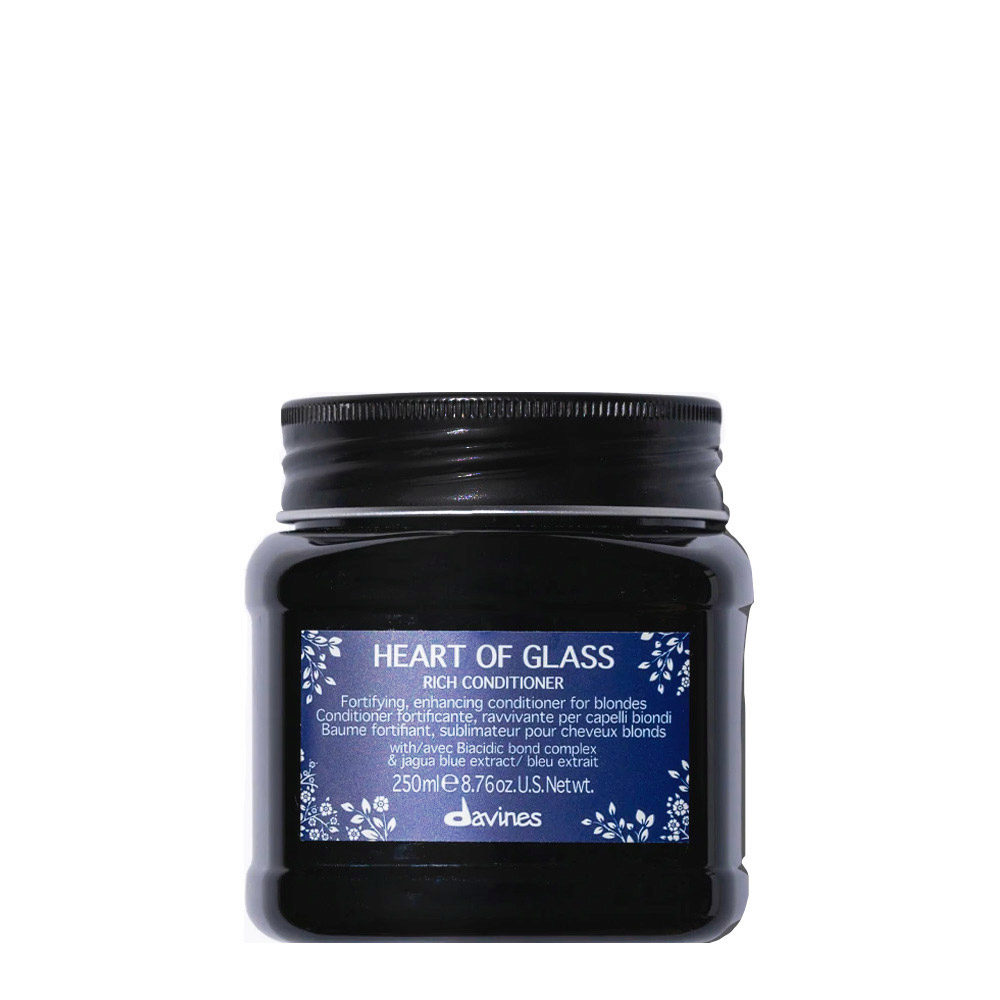 Davines Heart Of Glass Rich Conditioner 250ml  – stärkende und belebende Spülung für blondes Haar