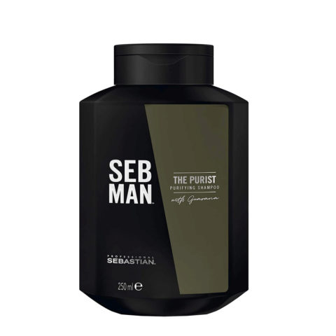 Sebastian Men The Purist Shampoo 250ml - reinigendes Anti-Schuppen-Shampoo