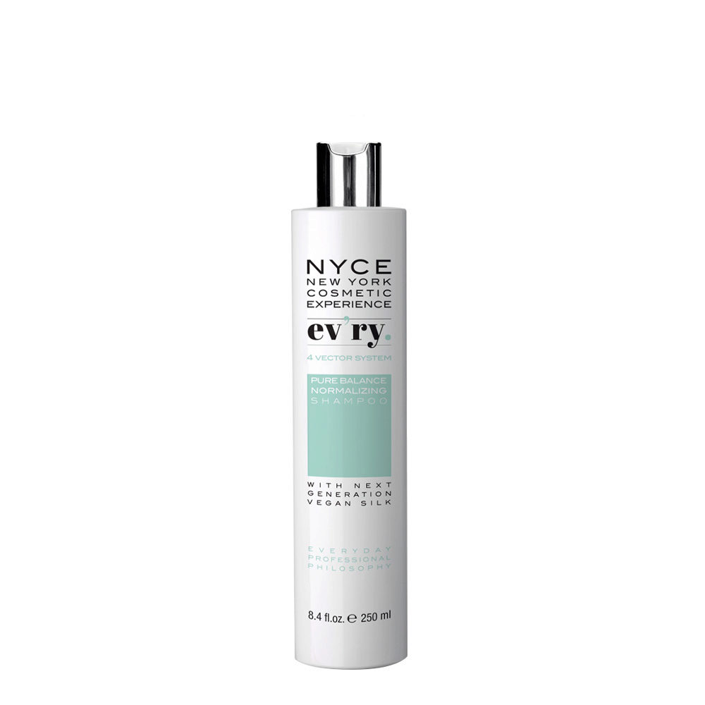 Nyce Ev'ry 4 Vector System Pure Balance Normalizing Shampoo 250ml - Shampoo für fettige Kopfhaut