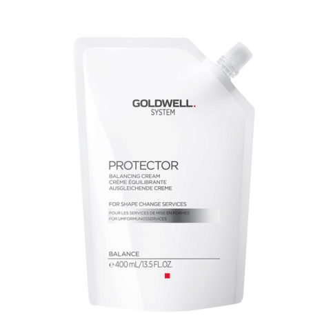 Goldwell Nuwave System Protector 400ml - ausgleichende Creme für behandeltes und brüchiges Haar