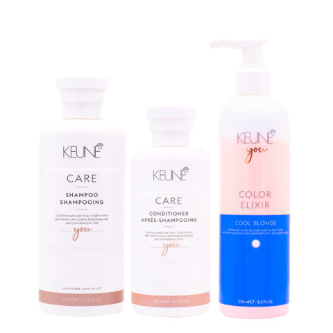 Keune You Color Elixir Treatment Cool  Blonde -  Farbauffrischung für blondes, graues und weißes Haar