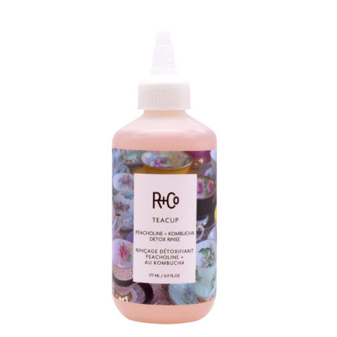 R+Co Teacup Peacholine + Kombucha Rinse 177ml - Hautentgiftung mit Kombucha