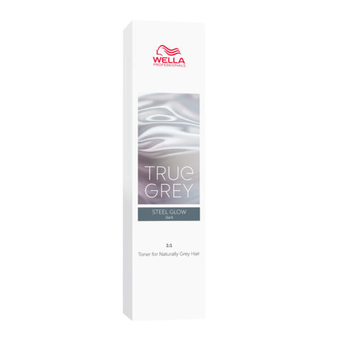 Wella True Grey Steel Glow Dark 60ml - Toner für stahlgraues Haar