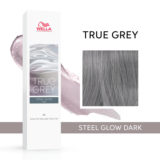 Wella True Grey Steel Glow Dark 60ml - Toner für stahlgraues Haar