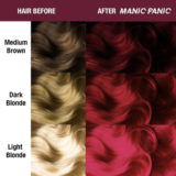 Manic Panic Amplified Cream Formula Vampire Red 118 ml – langanhaltende semi-permanente Farbe