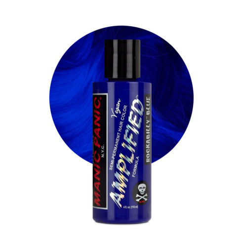 Amplified Cream Formula Rockabilly Blue 118ml – langanhaltende semi-permanente Farbe