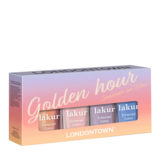 LondonTown Golden Hour Kit 4x7ml - Nagellack-Set im Miniformat