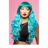 Manic Panic Mermaid Ombre Siren Wig - blaugrüne Perücke