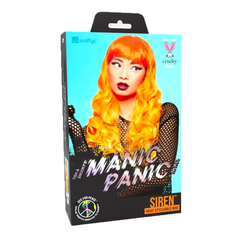 Manic Panic Psychedelic Sunrise Siren Perücke - orange Perücke