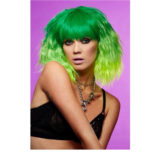 Manic Panic Venus Envy Trash Goddess Perücke - Neongelbe elektrische grüne Perücke