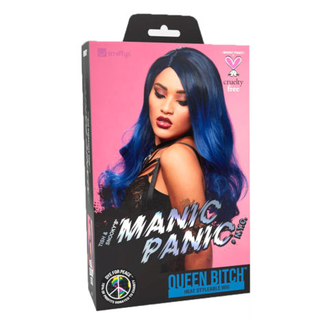 Manic Panic After Midnight Ombre Queen Bitch Perücke - blaue Perücke