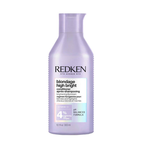 Redken Blondage High Bright Conditioner 300ml - Spülung für blondes und glänzendes Haar