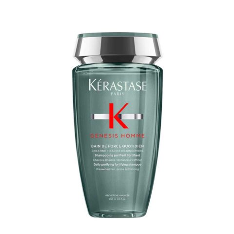 Kerastase Genesis Homme Bain De Force Quotidien 250 ml - stärkendes und reinigendes Shampoo