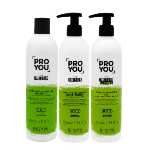 Pro You The Twister Shampoo350ml Conditioner350ml Scrunch Gel350ml