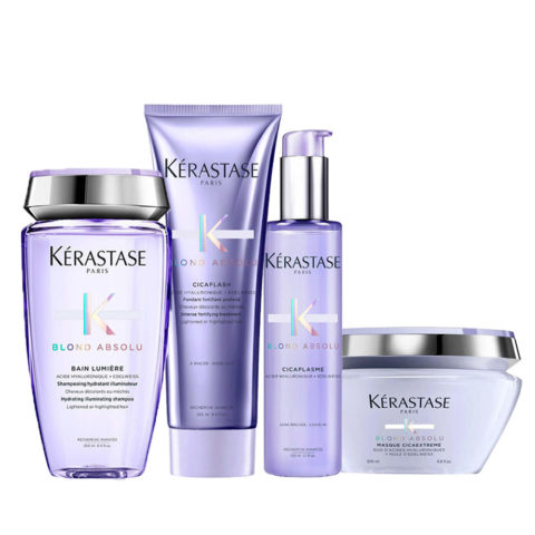 Kérastase Blond Absolu Bain Lumiere 250ml Cicaflash 250ml Cicaplasme150ml Cicaextreme200ml