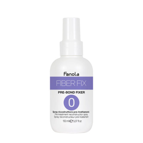 Fanola Fibre Fix Pre-Bond Fixer Nr. 0 150 ml - Wiederaufbauspray zur Vorbehandlung