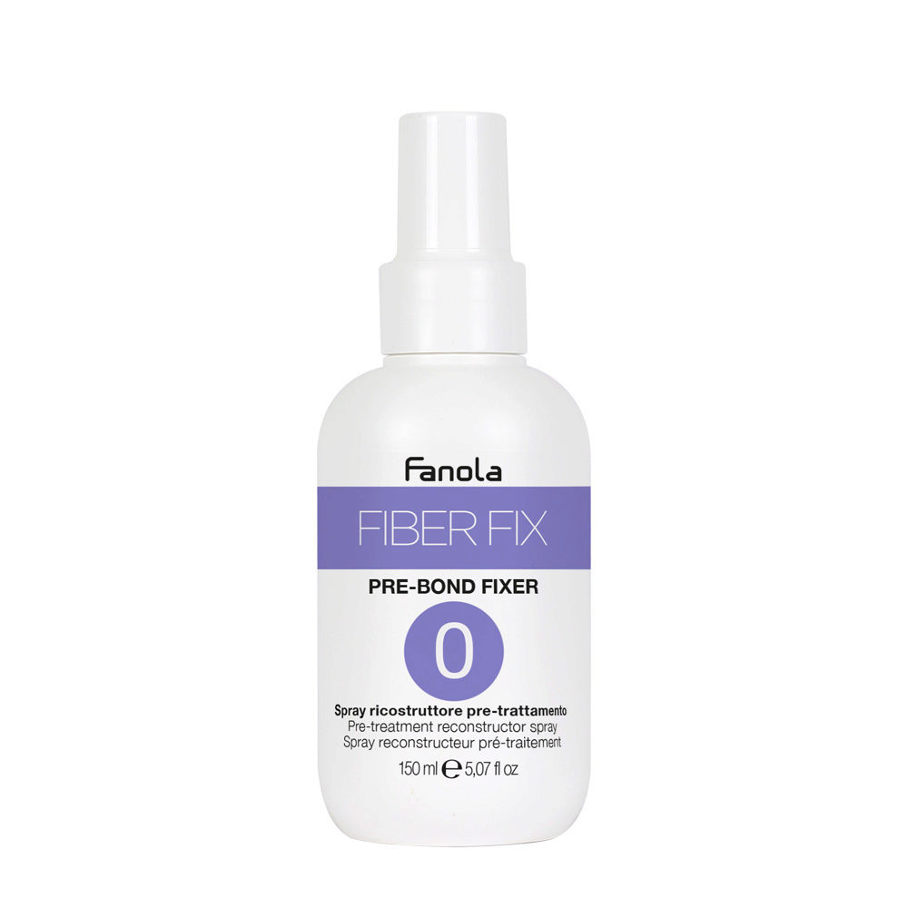 Fanola Fibre Fix Pre-Bond Fixer Nr. 0 150 ml - Wiederaufbauspray zur Vorbehandlung