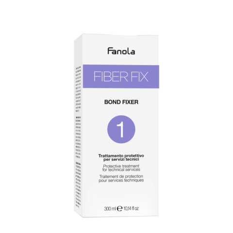 Fanola Fibre Fix Bond Fixer Nr. 1 300 ml - Schutzbehandlung für technische Dienste