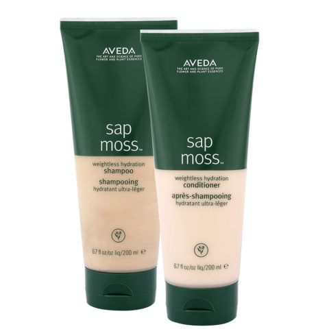 Aveda Sap Moss Weightless Hydration Shampoo 200ml Conditioner 200m
