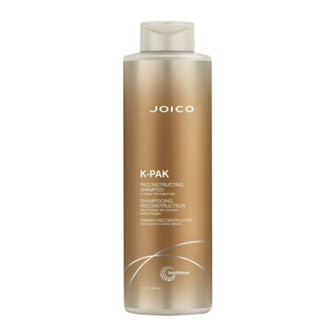 Joico K-Pak Reconstructing Shampoo 1000ml - Restrukturierendes Shampoo für geschädigtes Haar