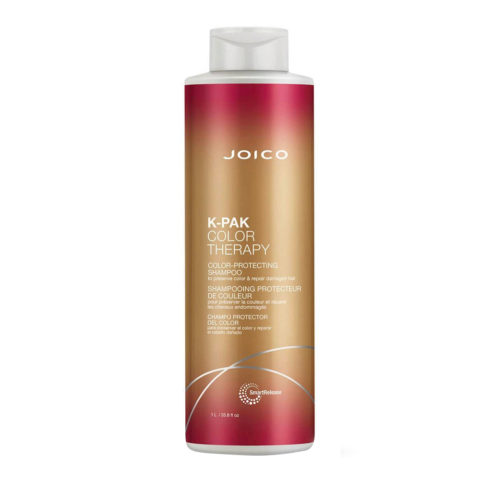 Joico K-Pak Color Therapy Color-Protecting Shampoo 1000ml - Restrukturierendes Shampoo für coloriertes Haar