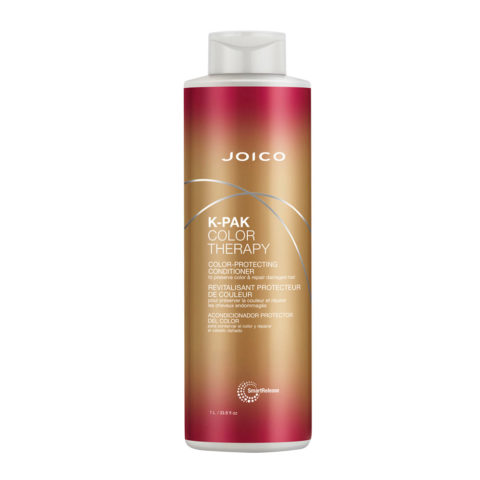 K-Pak Color Therapy Color Protecting Conditioner 1000ml - Restrukturierende Spülung für gefärbtes Haar