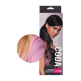 Hairdo Pferdeschwanz Color Splash Gold Wheat / Lavander 58 cm  - Lavandel Pferdeschwanz auf hellblond