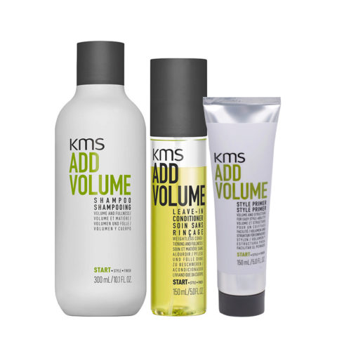 Add Volume Shampoo 300ml Leave-In Conditioner Spray 150ml Style Primer 75ml