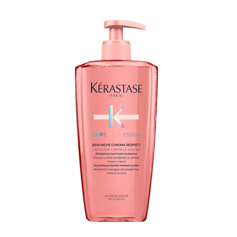 Kerastase Chroma Absolu Bain Riche Shampoo 500ml - schützendes und pflegendes Shampoo