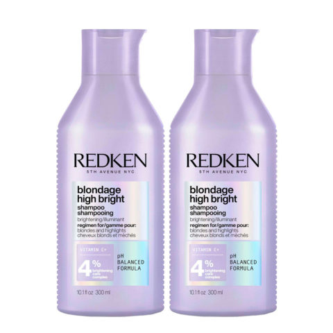 Blondage High Bright Shampoo 2x300ml