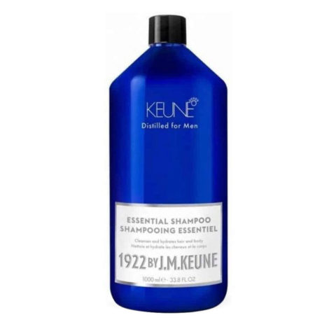 Keune 1922 Essential Shampoo 1000ml - Shampoo für Haar und Körper