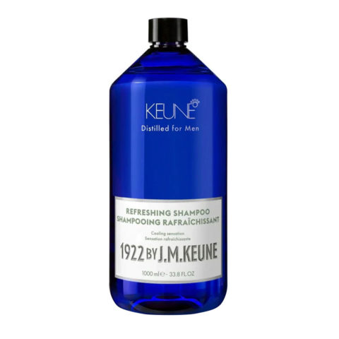 Keune 1922 Refreshing Shampoo 1000ml - kühlendes Shampoo